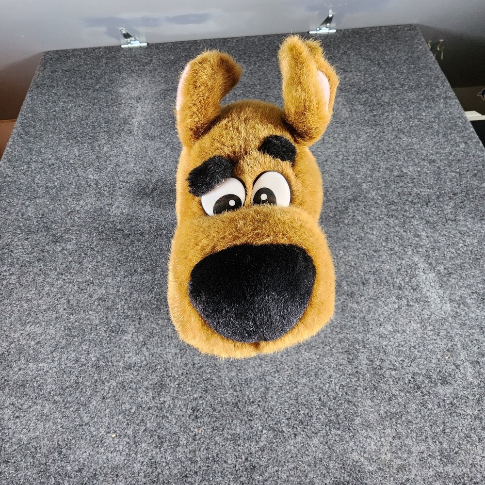 VTG‎ Scooby Doo Plush Brown Blue Collar 16.5" Stuffed Cartoon Network 1996